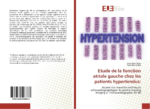 Etude de la fonction atriale gauche chez les patients hypertendus: - Leila Abid Trigui, Sahar Ben Kahla