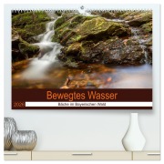 Bewegtes Wasser (hochwertiger Premium Wandkalender 2026 DIN A2 quer), Kunstdruck in Hochglanz - Werner Baisch