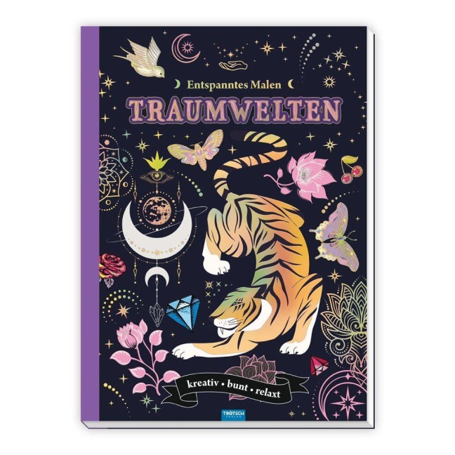 TRÖTSCH - Malbuch Entspanntes Malen Traumwelten - 