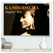 Kambodscha ¿ Angkor Wat (hochwertiger Premium Wandkalender 2026 DIN A2 quer), Kunstdruck in Hochglanz - Elisabeth Stanzer
