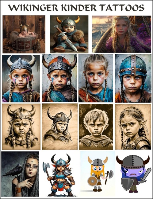 33 Wikinger Kinder Tattoos. - Otmar Trierweiler