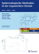 Cover-Bild zum Titel 'Spektroskopische Methoden in der organischen Chemie' von 'Stefan Bienz, Laurent Bigler, Thomas Fox, Herbert Meier'