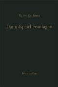 Cover-Bild zum Titel 'Dampfspeicheranlagen' von 'Walter Goldstern'
