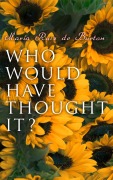 Cover-Bild zum Titel 'Who Would Have Thought It?' von 'María Ruiz de Burton'