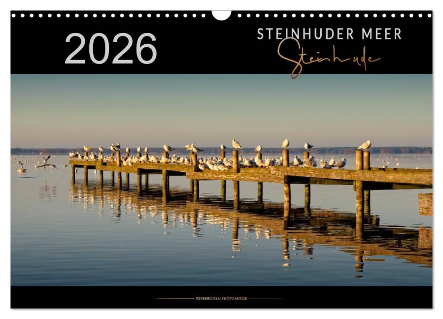 Steinhuder Meer - Steinhude (Wandkalender 2026 DIN A3 quer), CALVENDO Monatskalender - Peter Roder