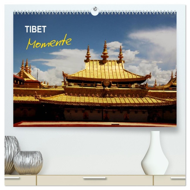 Tibet Momente (hochwertiger Premium Wandkalender 2026 DIN A2 quer), Kunstdruck in Hochglanz - Armin Joecks