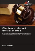 Cover-Bild zum Titel 'Clientela e relazioni ufficiali in India' von 'Nalla Sushma'