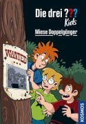 Cover-Bild zum Titel 'Die drei ??? Kids, 106, Miese Doppelgänger' von 'Ulf Blanck'