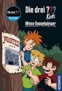 Cover-Bild zum Titel 'Die drei ??? Kids, 106, Miese Doppelgänger' von 'Ulf Blanck'