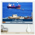 CUBA AHOI - Schiffsverkehr in der Bucht von Havanna (hochwertiger Premium Wandkalender 2024 DIN A2 quer), Kunstdruck in Hochglanz - Henning von Löwis of Menar