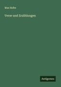 Cover-Bild zum Titel 'Verse und Erzählungen' von 'Max Halbe'