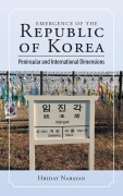 Cover-Bild zum Titel 'Emergence of the Republic of Korea' von 'Hriday Narayan'