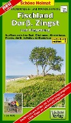 Cover-Bild zum Titel 'Fischland, Darß, Zingst und Umgebung Radwander- und Wanderkarte 1 : 35 000' von ''