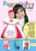Cover-Bild zum Titel 'Puppenkleidung ohne Nähen - Baby, Band 6 - Doll Fashion Without Sewing - baby, Vol. 6 - Vestiti per bambole senza cucire - bambino, Vêtements de poupée sans couture - bébé, Roupas de boneca sem costura - bebê.' von 'Maura Andrade'