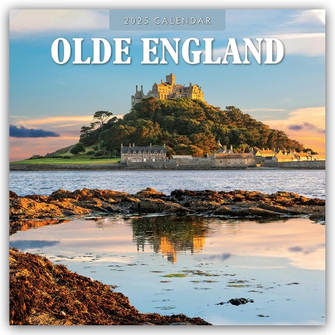 Olde England - Historisches England 2025 - 16-Monatskalender - Robin Red