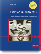 Cover-Bild zum Titel 'Einstieg in AutoCAD' von 'Harald Vogel'