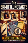 Cover-Bild zum Titel 'Die Ermittlungsakte - 25 Kriminalfälle zum Miträtseln' von 'Matthias Kramer'
