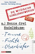 Cover-Bild zum Titel 'Nenne drei Nadelbäume: Tanne, Fichte, Oberkiefer' von 'Lena Greiner, Carola Padtberg'