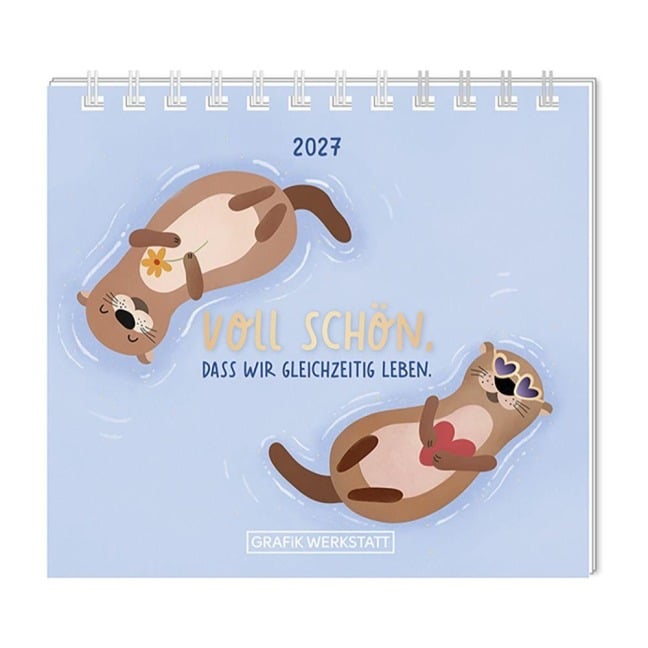 Mini-Kalender 2027 Voll schön - 