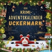 Cover-Bild zum Titel 'Der Krimi-Adventskalender Uckermark' von 'Laura Weber'