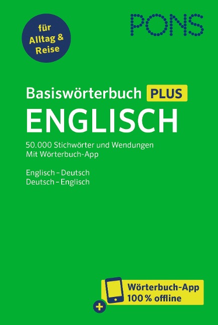 PONS Basiswörterbuch Plus Englisch - 