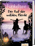 Cover-Bild zum Titel 'Funkelsee - Der Ruf der wilden Pferde (Band 4)' von 'Ina Krabbe'