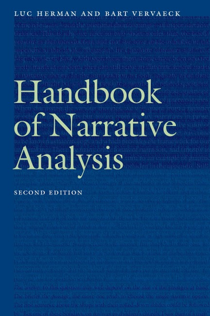 Handbook of Narrative Analysis - Luc Herman, Bart Vervaeck