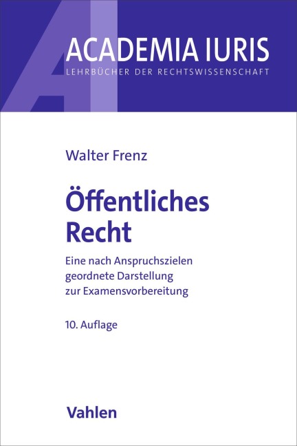 Öffentliches Recht - Walter Frenz
