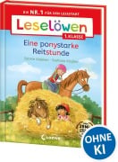 Cover-Bild zum Titel 'Leselöwen 1. Klasse - Eine ponystarke Reitstunde' von 'Sabine Giebken'