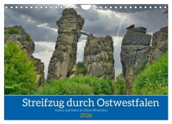 Cover-Bild zum Titel 'Streifzug durch Ostwestfalen (Wandkalender 2026 DIN A4 quer), CALVENDO Monatskalender' von 'Tanja Voigt'