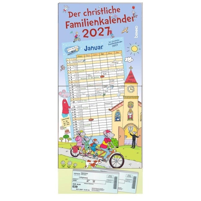 Der christliche Familienkalender 2027 - 