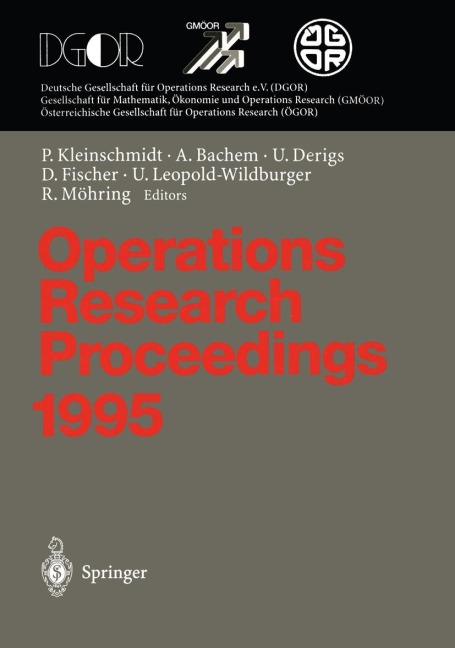 Operations Research Proceedings 1995 - 