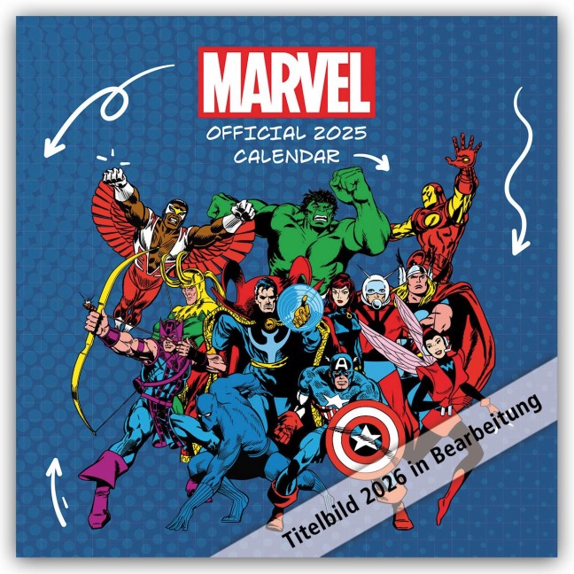 Marvel Comics - Offizieller Kalender 2026 - Danilo Promotion Ltd