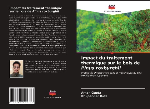 Impact du traitement thermique sur le bois de Pinus roxburghii - Aman Gupta, Bhupender Dutt