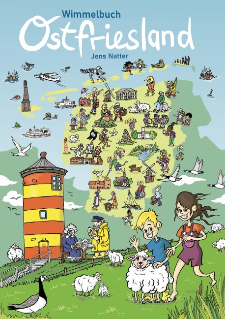 Wimmelbuch Ostfriesland - Jens Natter