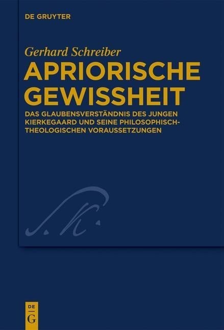 Apriorische Gewissheit - Gerhard Schreiber