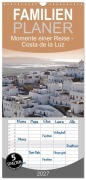 Cover-Bild zum Titel 'Familienplaner 2027 - Momente einer Reise - Costa de la Luz mit 5 Spalten (Wandkalender, 21 x 45 cm) CALVENDO' von 'Hans Zaglitsch'