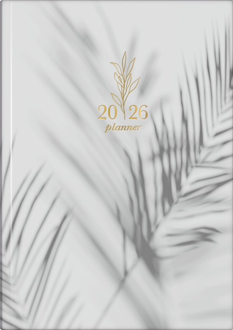 rido/idé 7021507016 | Buchkalender Young Line 2026 "Shadows" | A5, Papier - 