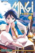 Cover-Bild zum Titel 'Magi - The Labyrinth of Magic 01' von 'Shinobu Ohtaka'