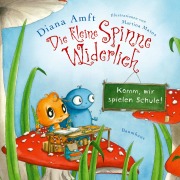 Cover-Bild zum Titel 'Die kleine Spinne Widerlich - Komm, wir spielen Schule! (Mini-Ausgabe)' von 'Diana Amft'