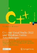 Cover-Bild zum Titel 'C++ mit Visual Studio 2022 und Windows Forms-Anwendungen' von 'Richard Kaiser'