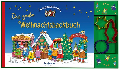 Zwergenstübchen Das große Weihnachtsbackbuch mit Ausstechförmchen - Elke Schuster, Timo Schuster