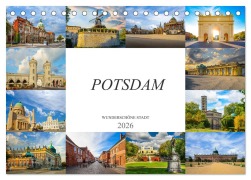 Cover-Bild zum Titel 'Potsdam Wunderschöne Stadt (Tischkalender 2026 DIN A5 quer), CALVENDO Monatskalender' von 'Dirk Meutzner'