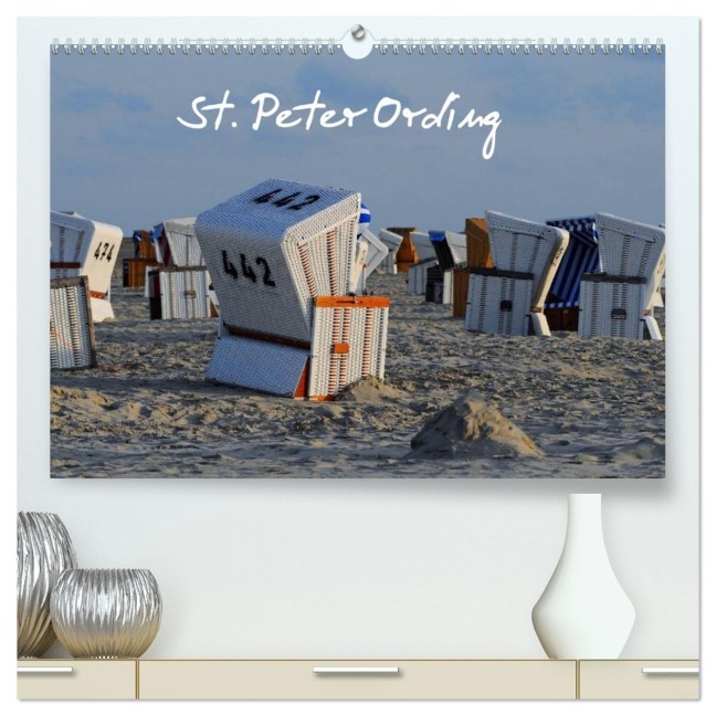 St. Peter Ording (hochwertiger Premium Wandkalender 2027 DIN A2 quer), Kunstdruck in Hochglanz - Nordstern