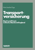 Cover-Bild zum Titel 'Transportversicherung' von 'Enge Hans Joachim'
