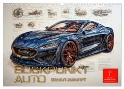 Cover-Bild zum Titel 'Blickpunkt Auto Design Zukunft (Wandkalender 2026 DIN A3 quer), CALVENDO Monatskalender' von 'Peter Roder'
