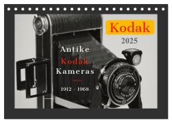 KODAK Antike Kameras 1912 - 1968 (Tischkalender 2025 DIN A5 quer), CALVENDO Monatskalender - Werner Plösser Fraatz