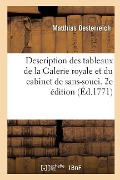 Cover-Bild zum Titel 'Description Des Tableaux de la Galerie Royale Et Du Cabinet de Sans-Souci. 2e Édition' von 'Matthias Oesterreich'