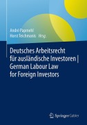 Cover-Bild zum Titel 'Deutsches Arbeitsrecht für ausländische Investoren | German Labour Law for Foreign Investors' von ''