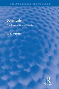 Cover-Bild zum Titel 'John Lyly' von 'G K Hunter'